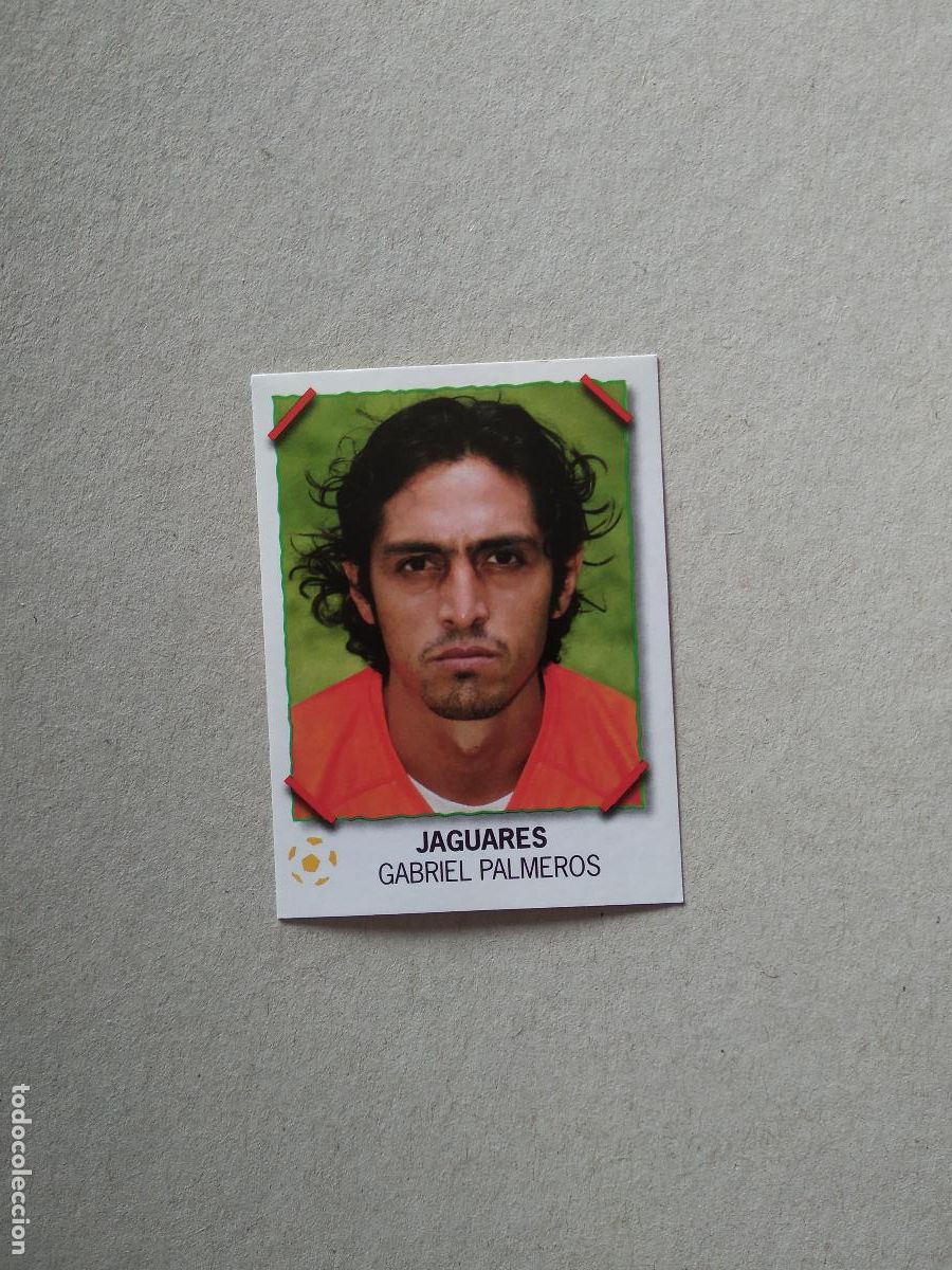 Cromos de F&uacute;tbol: 166 GABRIEL PALMEROS JAGUARES CROMO PANINI FUTBOL LIGA MEXICO SUPER FUTBOL 2007