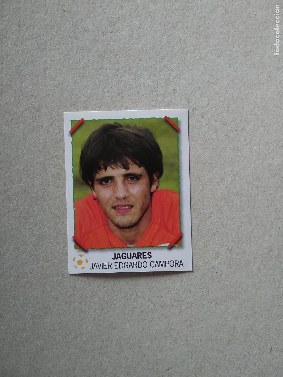 Cromos de F&uacute;tbol: 168 JAVIER EDGARDO CAMPORA JAGUARES CROMO PANINI FUTBOL LIGA MEXICO SUPER FUTBOL 2007