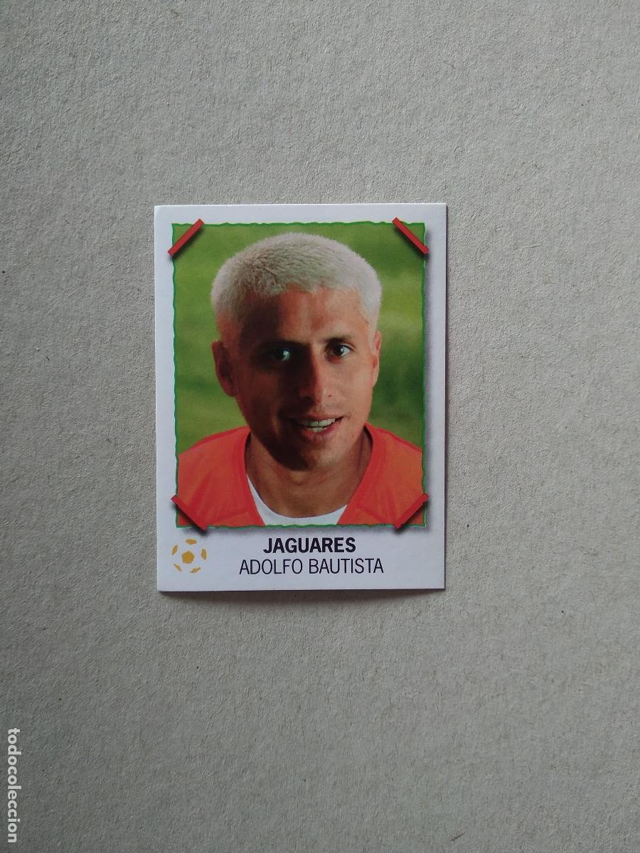 Cromos de F&uacute;tbol: 169 ADOLFO BAUTISTA JAGUARES CROMO PANINI FUTBOL LIGA MEXICO SUPER FUTBOL 2007