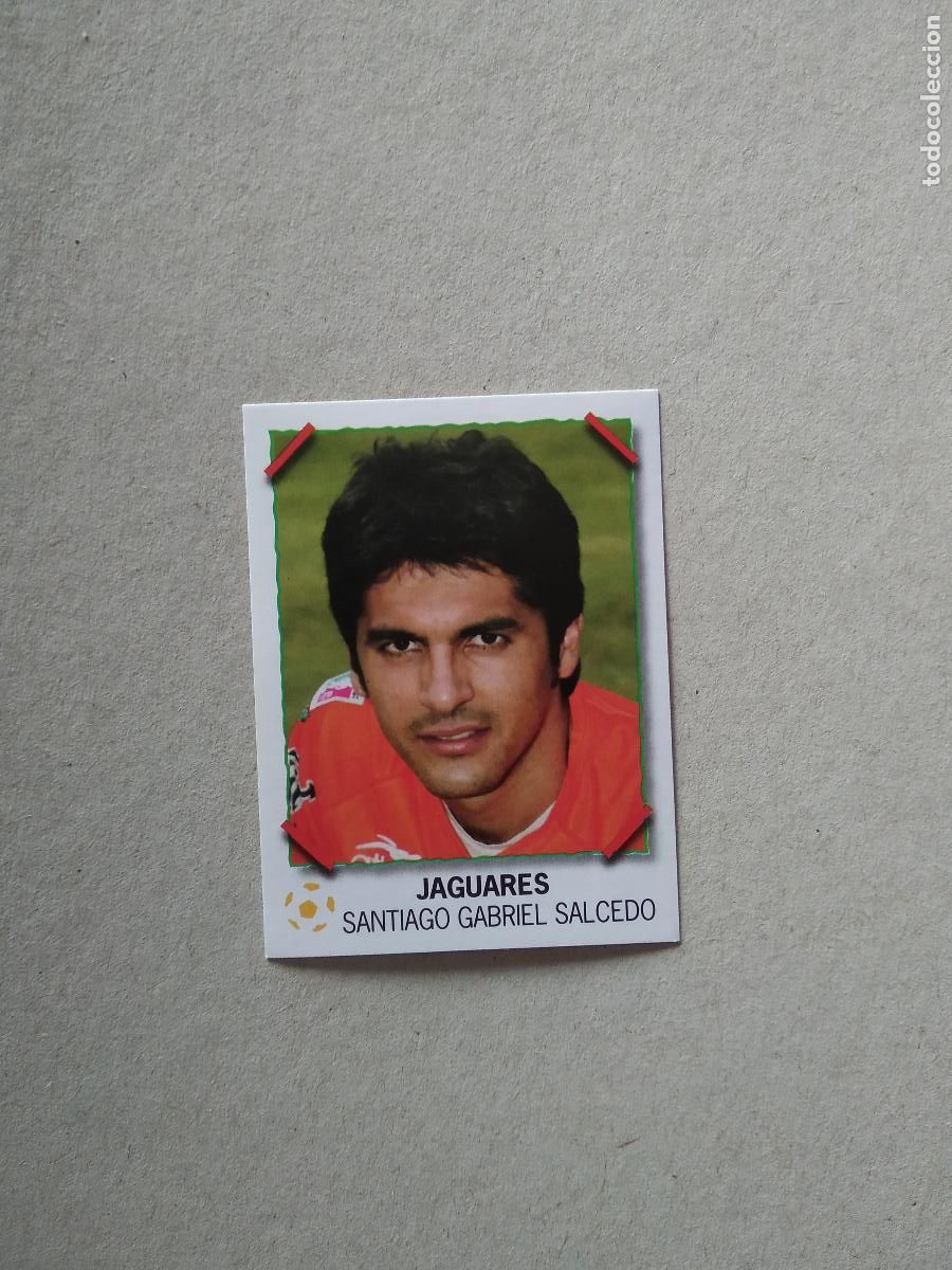 Cromos de F&uacute;tbol: 170 SANTIAGO GABRIEL SALCEDO JAGUARES CROMO PANINI FUTBOL LIGA MEXICO SUPER FUTBOL 2007