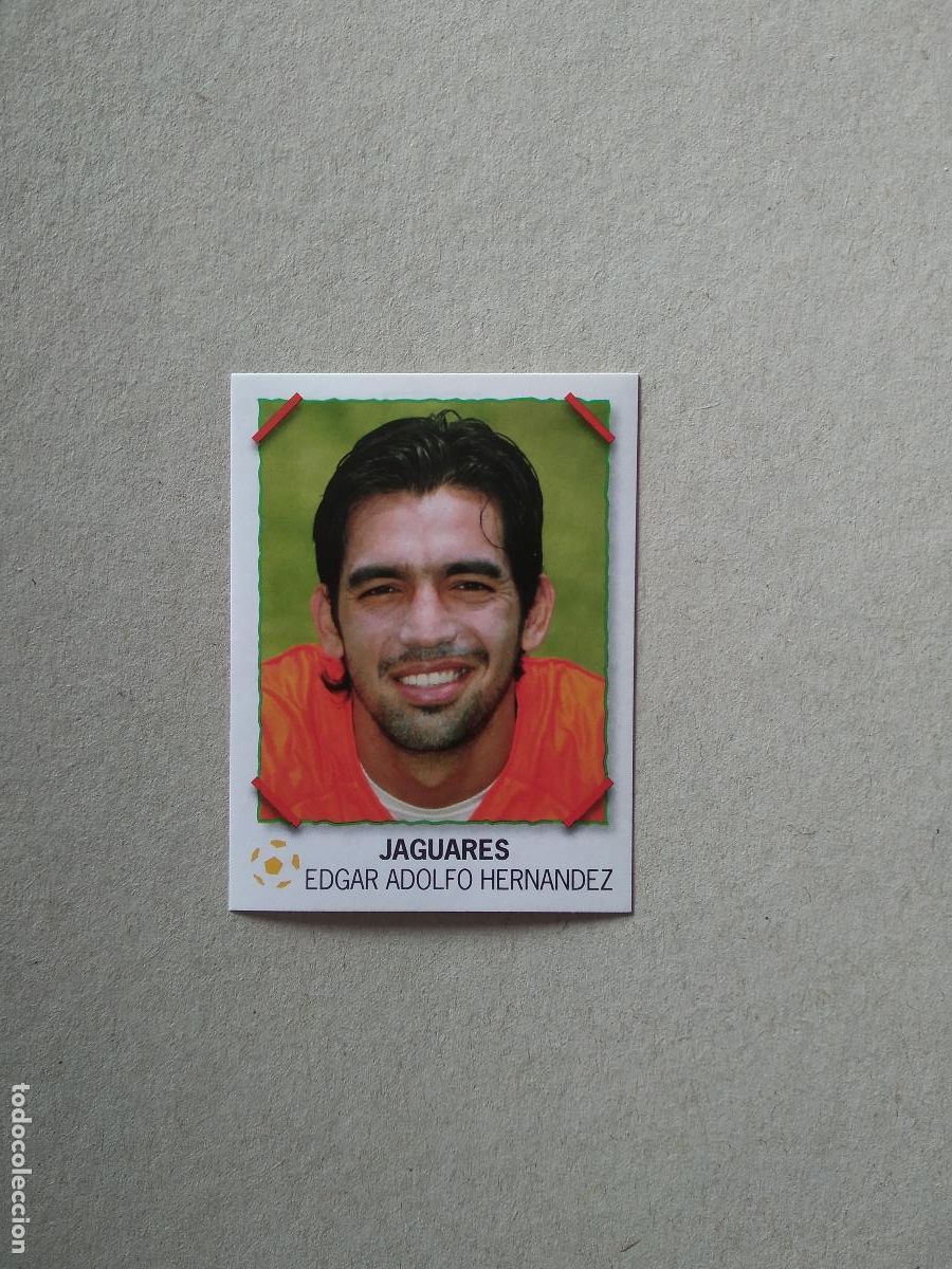 Cromos de F&uacute;tbol: 171 EDGAR ADOLFO HERNANDEZ JAGUARES CROMO PANINI FUTBOL LIGA MEXICO SUPER FUTBOL 2007