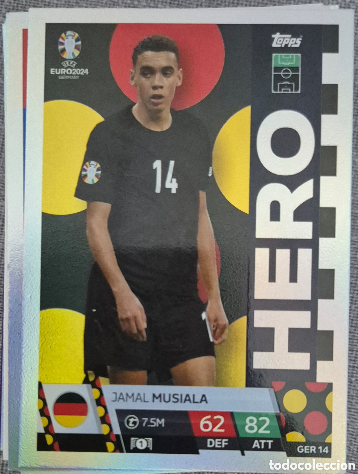 Cromos de Futebol: Musiala GER14 hero topps euro match attax 24