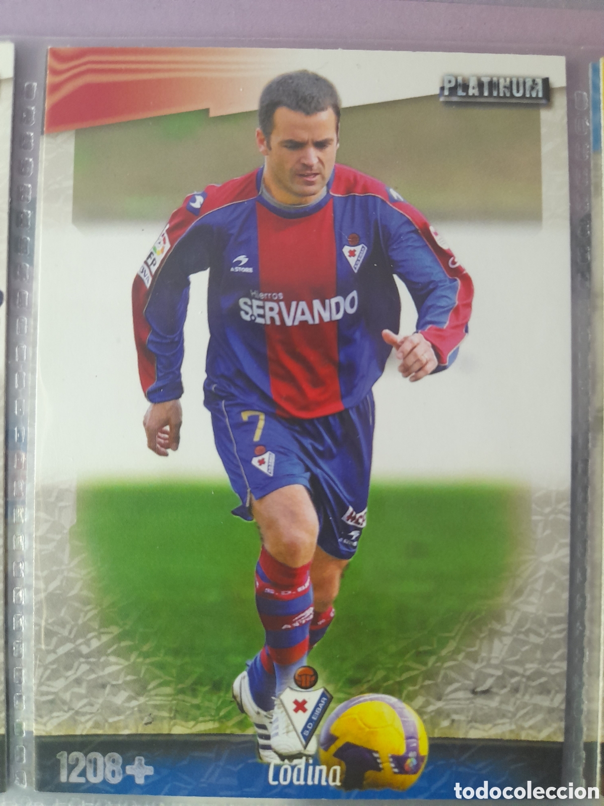 Cromos de f&uacute;tbol: 1208 Codina Mundicromo 2008/2009 - Foto 1