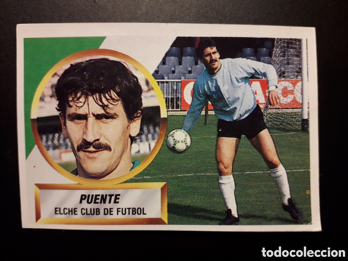 Cromos de F&uacute;tbol: PUENTE ELCHE ED ESTE 1988 1989 88 89 DESPEGADO RECUPERADO PEDIDO M&Iacute;NIMO 3&euro;