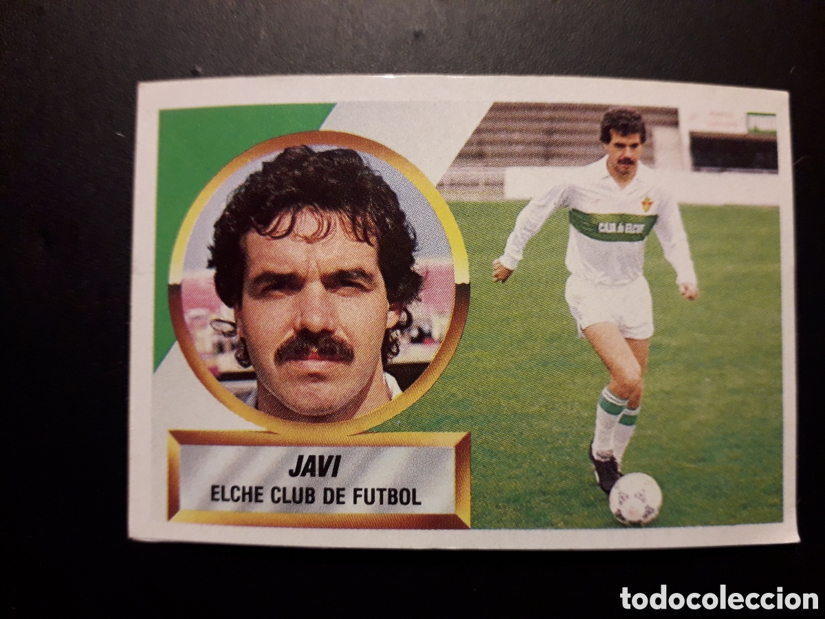 Figurine di Calcio: JAVI ELCHE ED ESTE 1988 1989 88 89 DESPEGADO RECUPERADO PEDIDO M&Iacute;NIMO 3&euro;