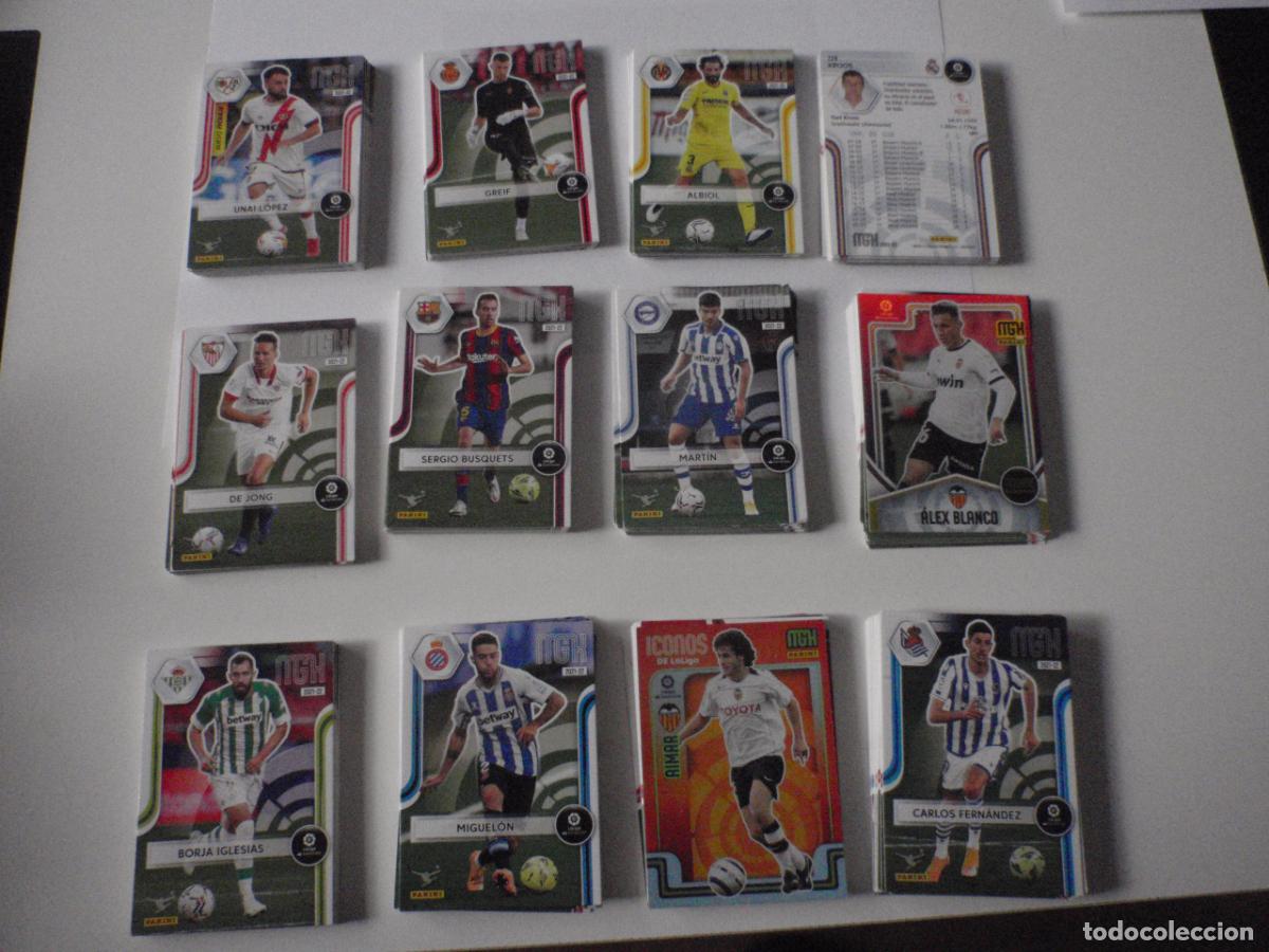 Cromos de Futebol: LOTE 200 cromos MEGACRACKS trading card diferentes de futbol 2021 2022. PANINI MGK 21 22