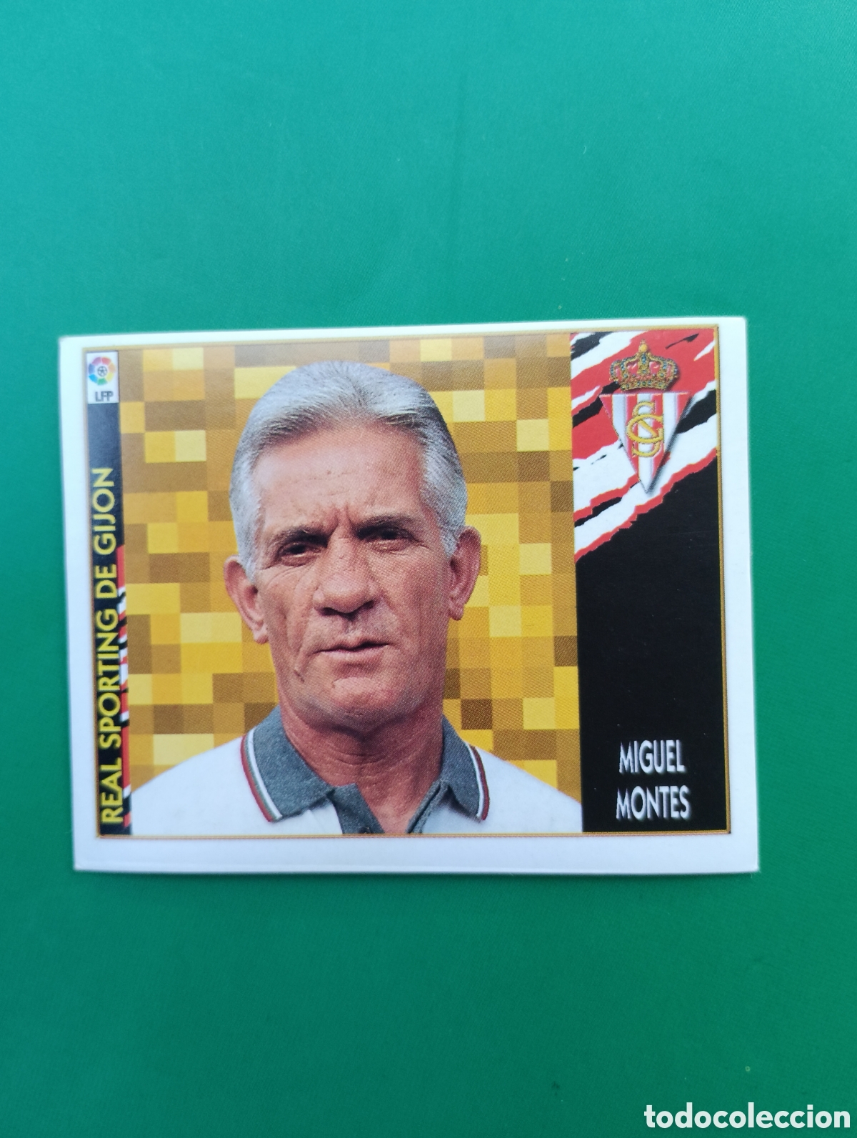 Cromos de F&uacute;tbol: ❇️ CROMO STICKER ⚽ MIGUEL MONTES SPORTING DE GIJON 1997 1998 97 98 ESTE SIN PEGAR ❇️