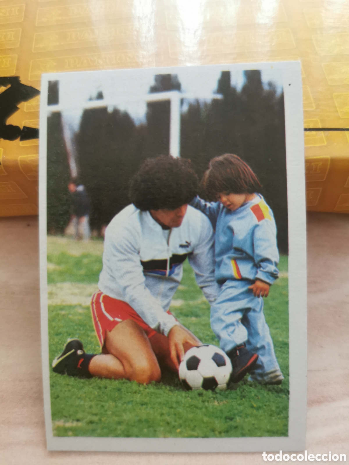 Cromos de F&uacute;tbol: # 90 Maradona 84/85 cromoesport &rdquo;sus Driblings&rdquo; &rdquo;sus goles&rdquo; sin pegar