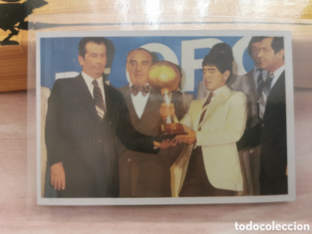 Cromos de F&uacute;tbol: # 14 - Mis trofeos Maradona 84/85 cromoesport &rdquo;sus Driblings&rdquo; &rdquo;sus goles&rdquo; sin pegar