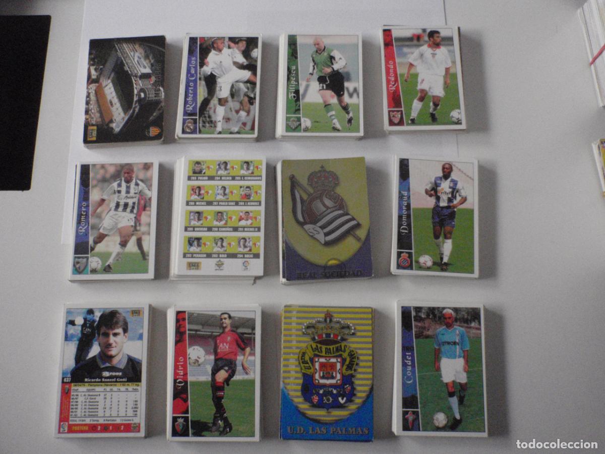 Cromos de Futebol: Lote 260 Cromos f&uacute;tbol DIFERENTES. Trading Cards LAS FICHAS DE LA LIGA 2002 2003 Mundicromo 02 03