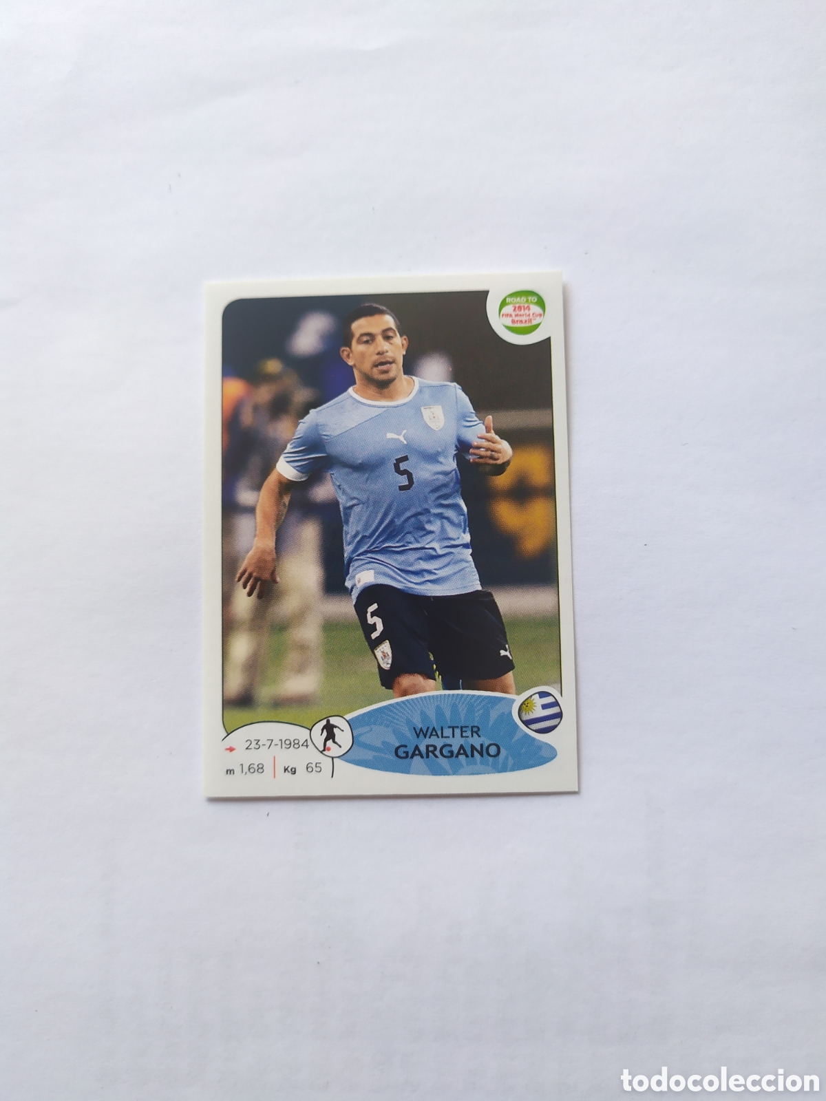 Cartes &agrave; collectionner de Football: Road to 2014 FIFA World Cup Brazil panini Gargano n&deg; 82 Uruguay