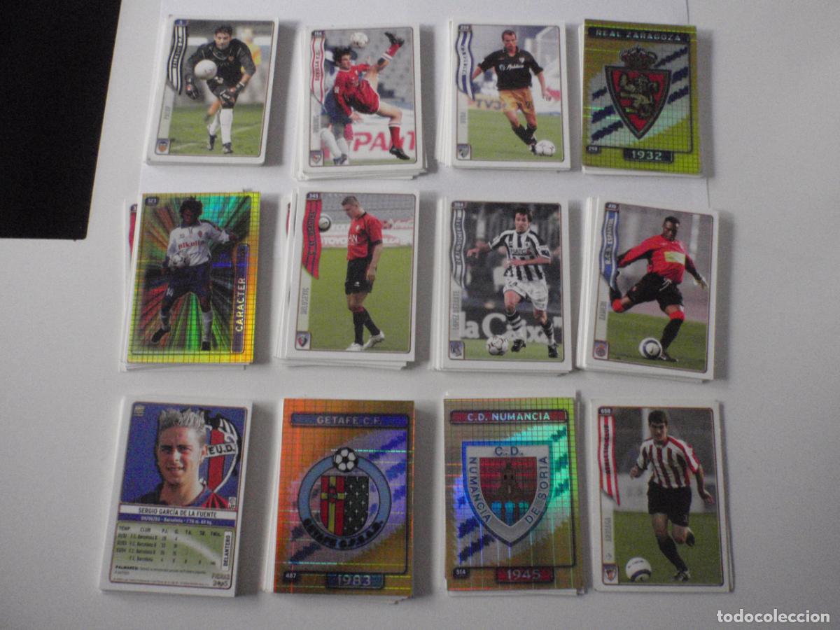 Fu&szlig;ball-Sticker: Lote 118 Cromos f&uacute;tbol DIFERENTES. Trading Cards LAS FICHAS DE LA LIGA 2004 2005 Mundicromo 04 05