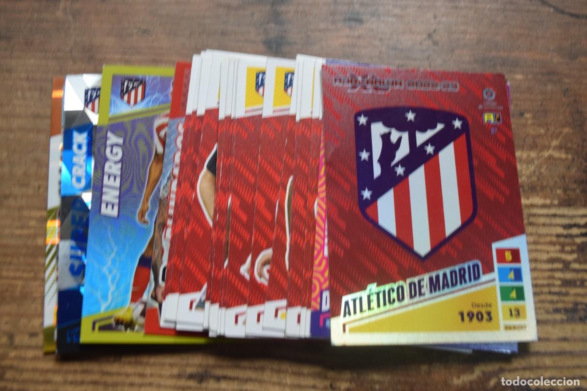 Figurine di Calcio: Liga 2022-23 Adrenalyn lote de 24 cromos del Atletico de Madrid, ver descripcion