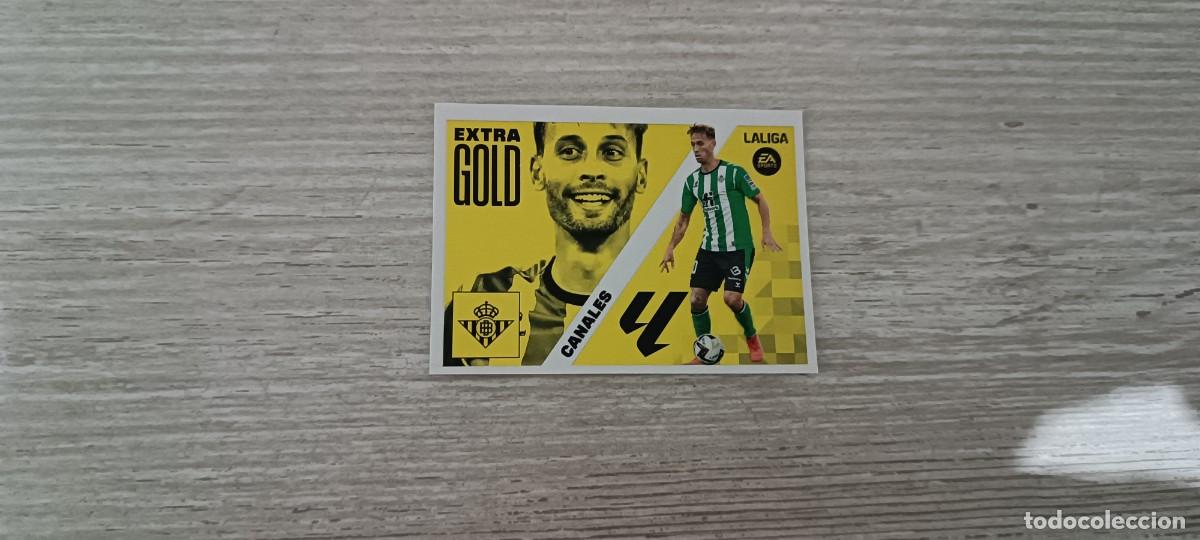 Figurine di Calcio: CANALES EXTRA GOLD LIGA ESTE 2023 2024 23 24