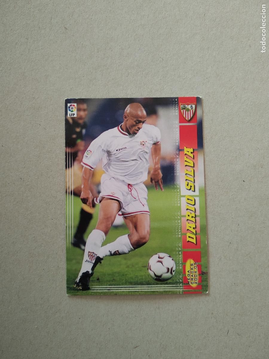 Cromos de Futebol: 286 DARIO SILVA SEVILLA CROMO FUTBOL PANINI TARJETA MEGACRACKS 04-05 MGK LIGA 2004-2005