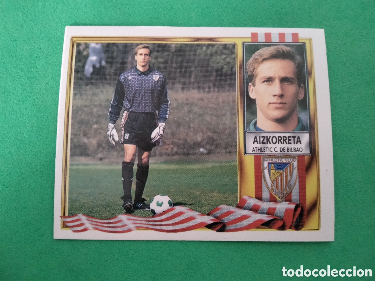 Cromos de f&uacute;tbol: AIZKORRETA COLOCA ATHLETIC CLUB EDICIONES ESTE 95 96 1995 1996 NUEVO SIN PEGAR CROMO FUTBOL