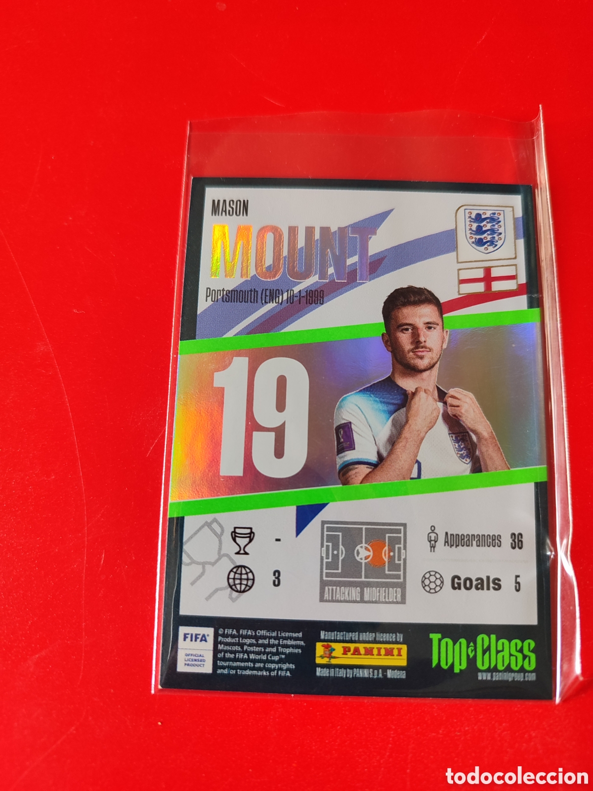 Cromos de f&uacute;tbol: Mason Mount Winner Top Class - Foto 3