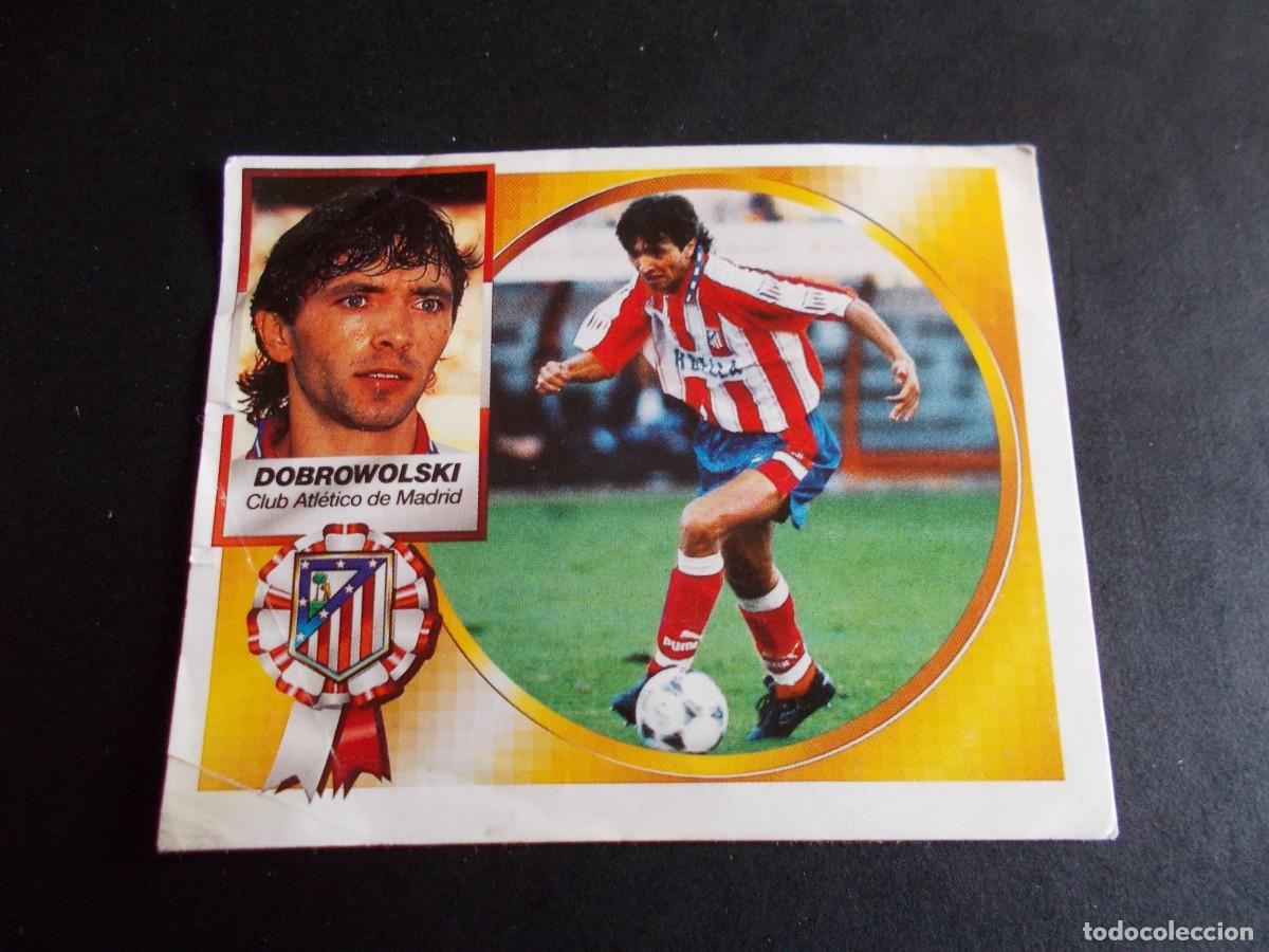 Cromos de f&uacute;tbol: ESTE 94-95 COLOCA DOBROWOLSKI AT.MADRID VENTANILLA - Foto 1