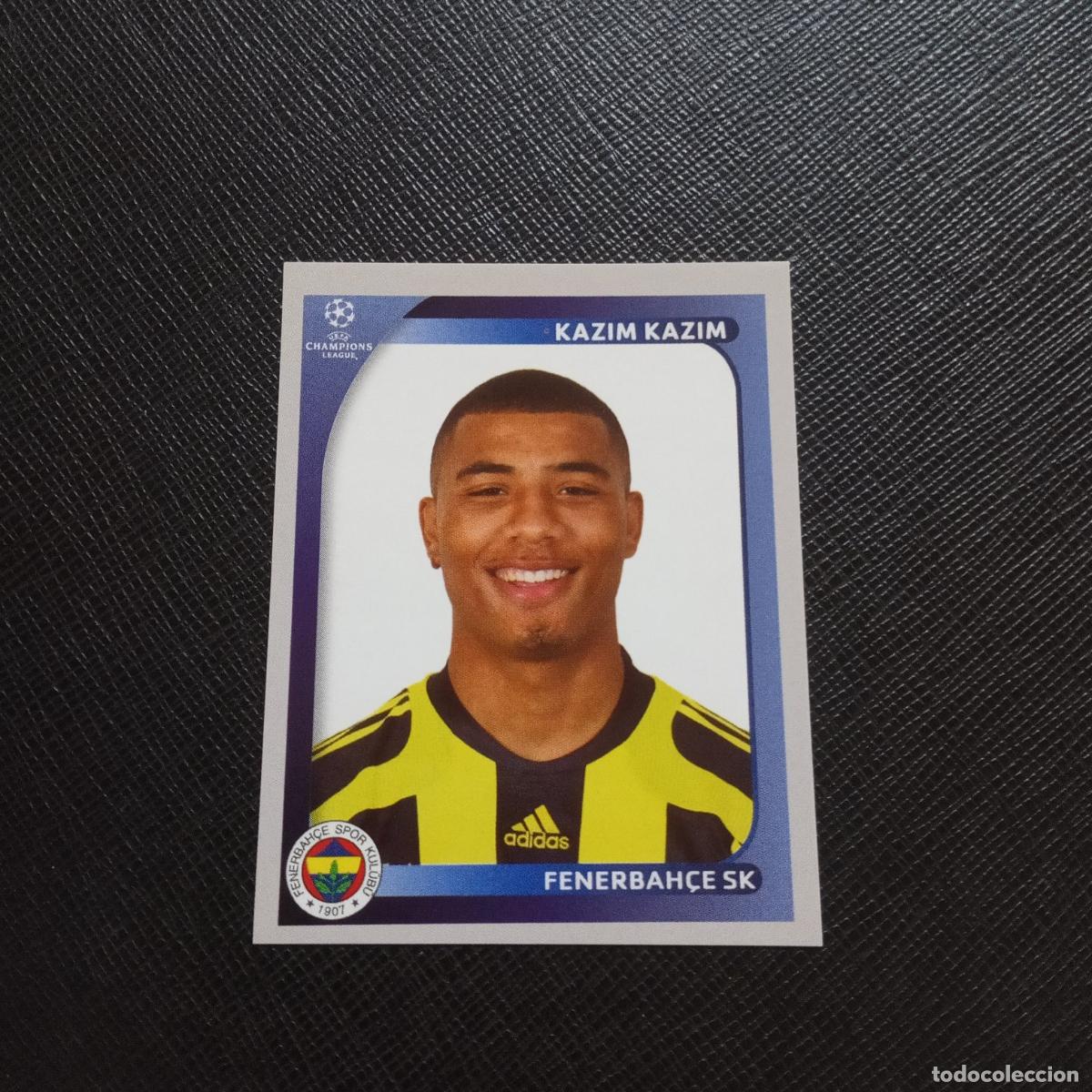 Figurine di Calcio: 277 KAZIM KAZIM FENERBAHCE PANINI CHAMPIONS LEAGUE FUTBOL 08 09 - SIN PEGAR - EDITADO EN BRASIL CJ1