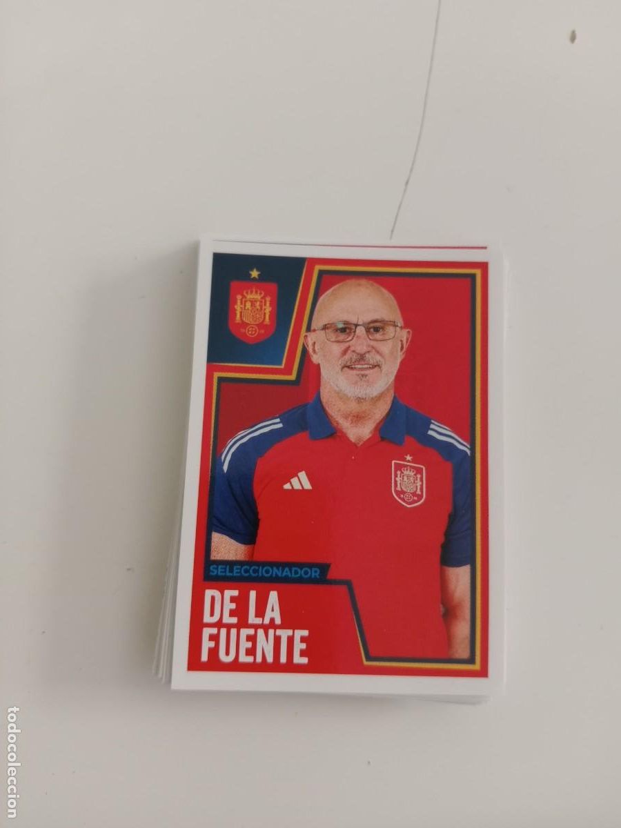 Fu&szlig;ball-Sticker: C-ALSE CROMO VAMOS SELECCION 2024 PANINI CARREFOUR N&ordm; 5 DE LA FUENTE