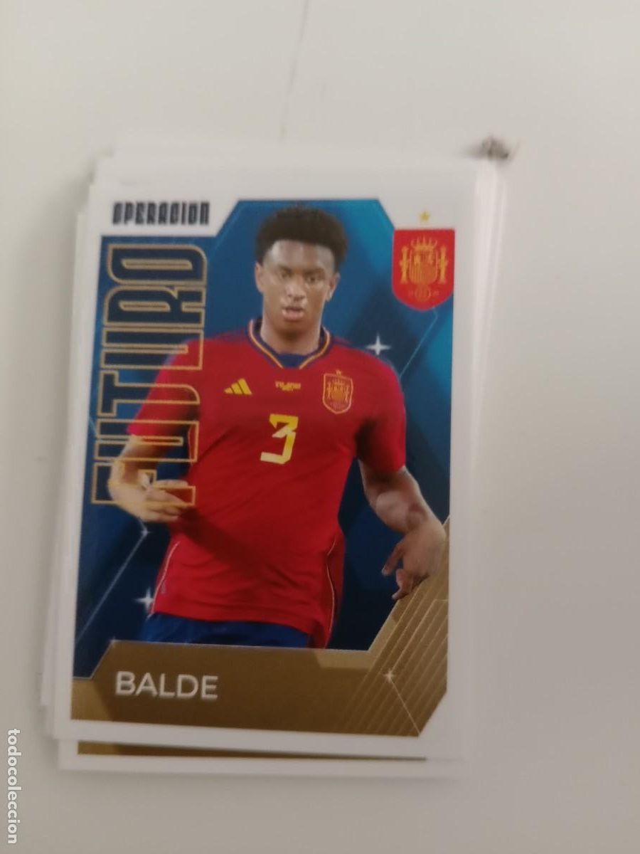 Fu&szlig;ball-Sticker: C-ALSE CROMO VAMOS SELECCION 2024 PANINI CARREFOUR N&ordm; 65 FUTURO BALDE