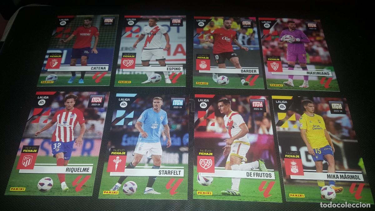 Football Stickers: LOTE PANINI MEGACRACKS 2023 24 13 CROMOS NUEVO FICHAJE