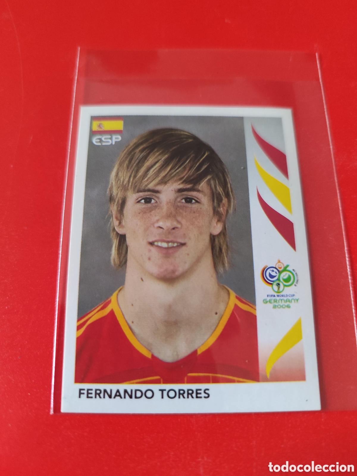 Cromos de f&uacute;tbol: Fernando Torres Germany 2006, sin pegar - Foto 1
