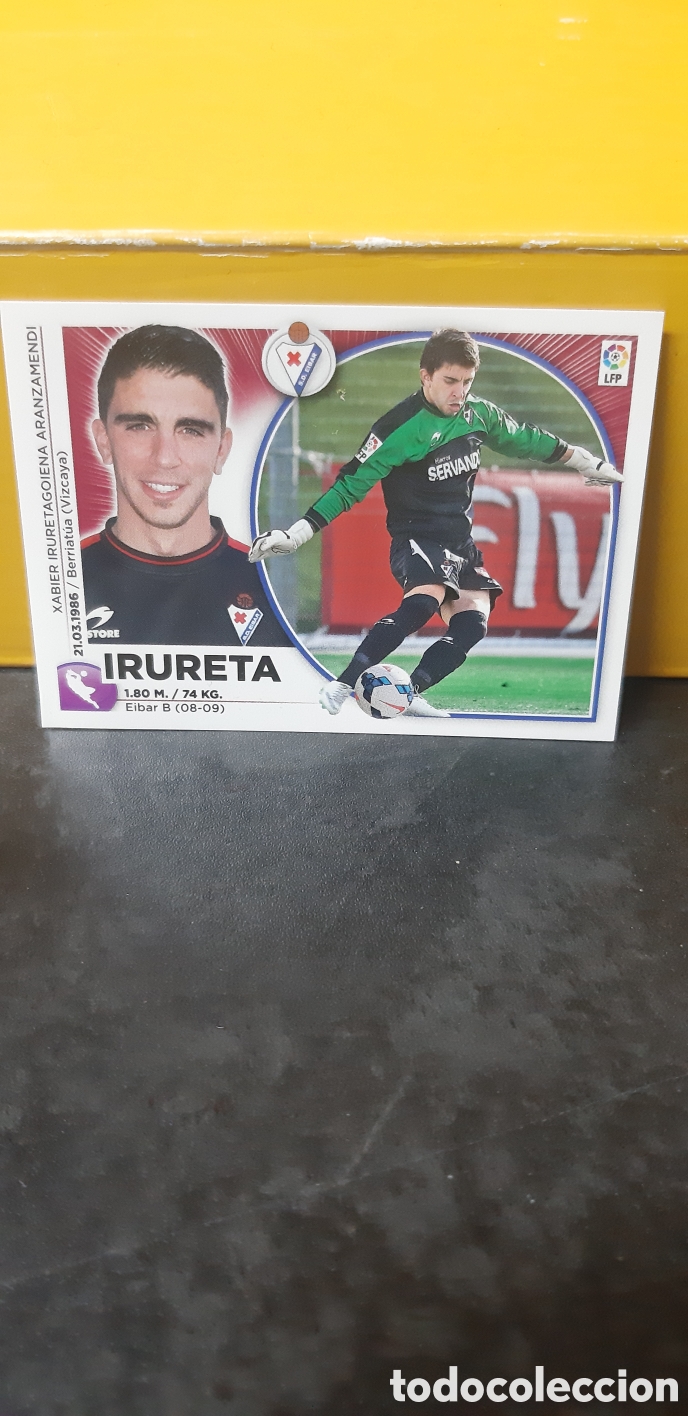 Cromos de Futebol: LIGA ESTE PANINI 2014 2015 S.D. EIBAR N&ordm;1 IRURETA &rdquo;NUEVO DE SOBRE&rdquo; FUTBOL LIGA 14 15