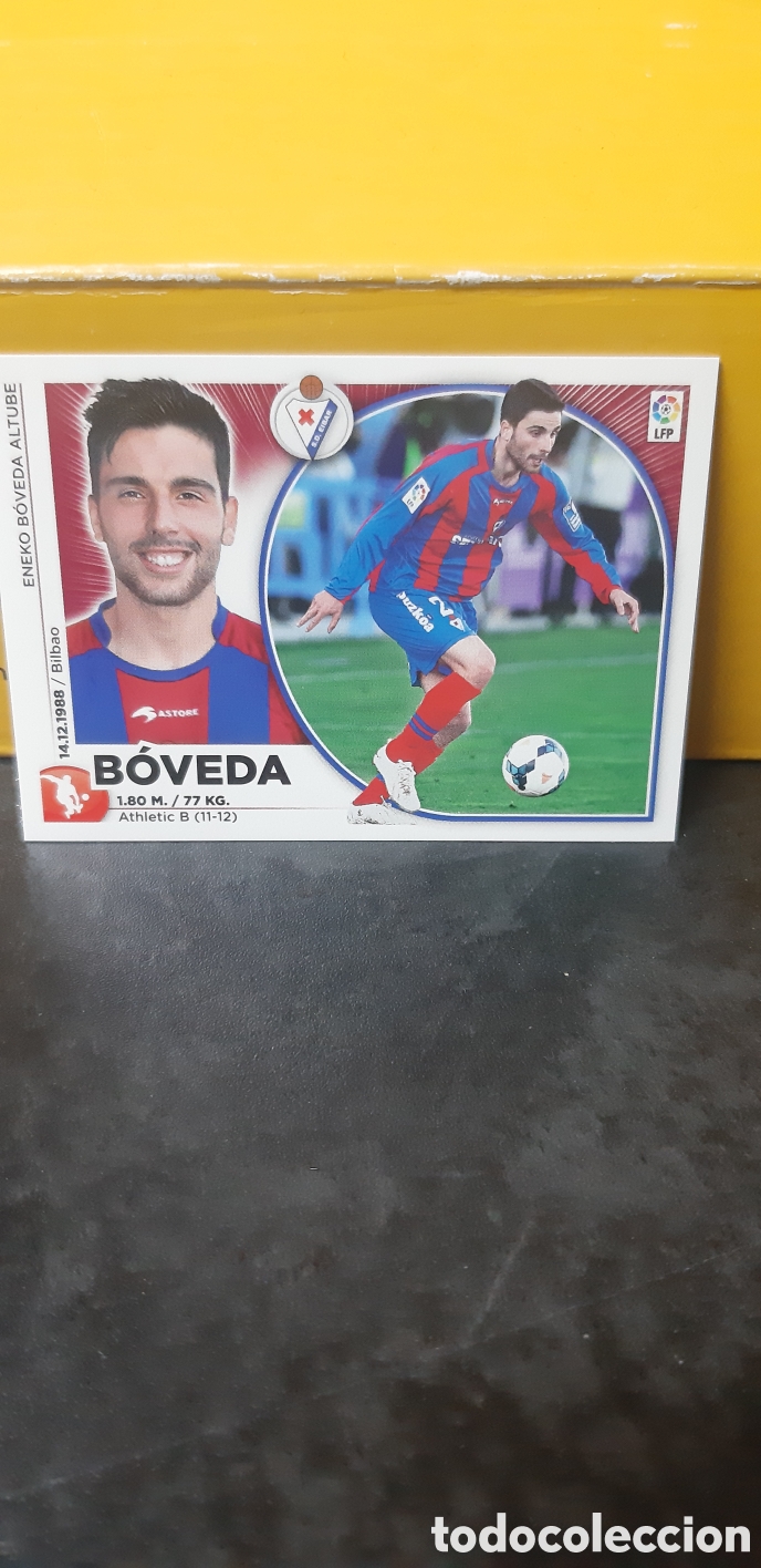 Fu&szlig;ball-Sticker: LIGA ESTE PANINI 2014 2015 S.D. EIBAR N&ordm;3 BOVEDA &rdquo;NUEVO DE SOBRE&rdquo; FUTBOL LIGA 14 15