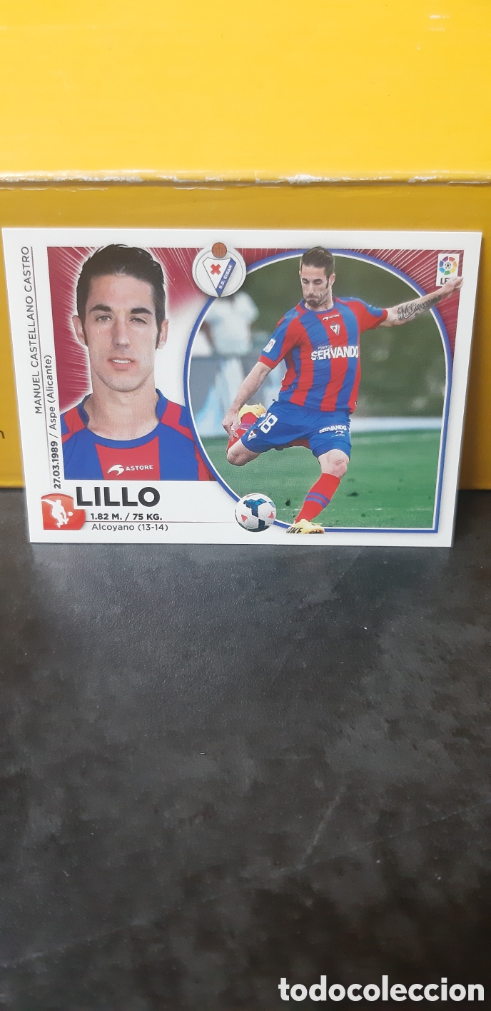 Fu&szlig;ball-Sticker: LIGA ESTE PANINI 2014 2015 S.D. EIBAR N&ordm;4 LILLO &rdquo;NUEVO DE SOBRE&rdquo; FUTBOL LIGA 14 15