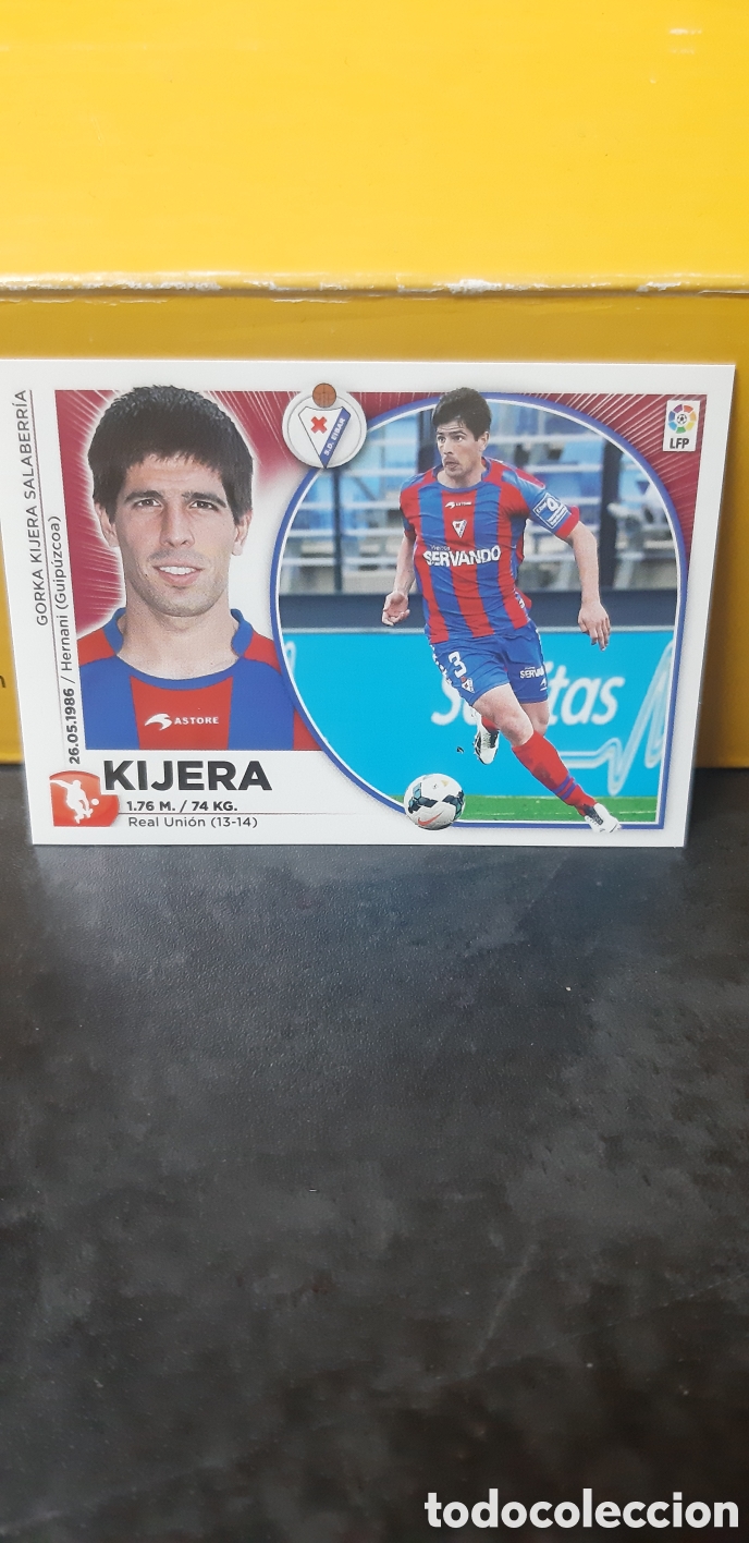 Fu&szlig;ball-Sticker: LIGA ESTE PANINI 2014 2015 S.D. EIBAR N&ordm;8 KIJERA &rdquo;NUEVO DE SOBRE&rdquo; FUTBOL LIGA 14 15