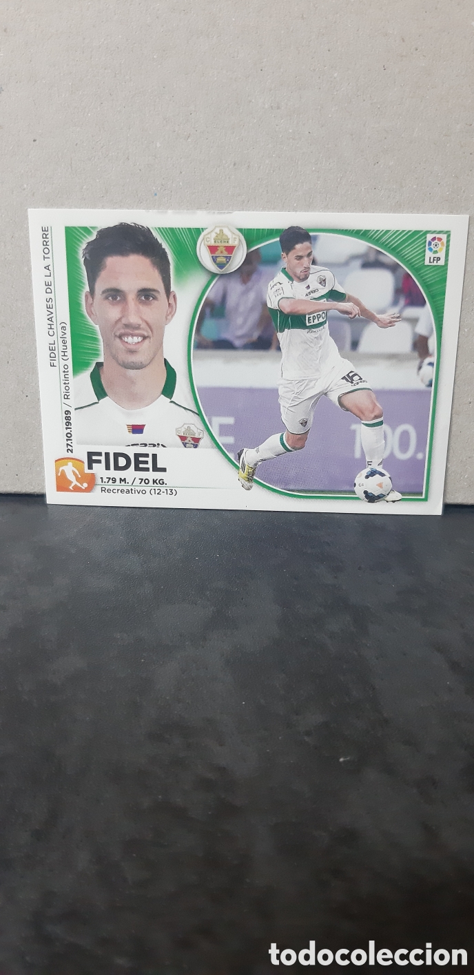 Fu&szlig;ball-Sticker: LIGA ESTE PANINI 2014 2015 ELCHE N&ordm;14 FIDEL &rdquo;NUEVO DE SOBRE&rdquo; FUTBOL LIGA 14 15