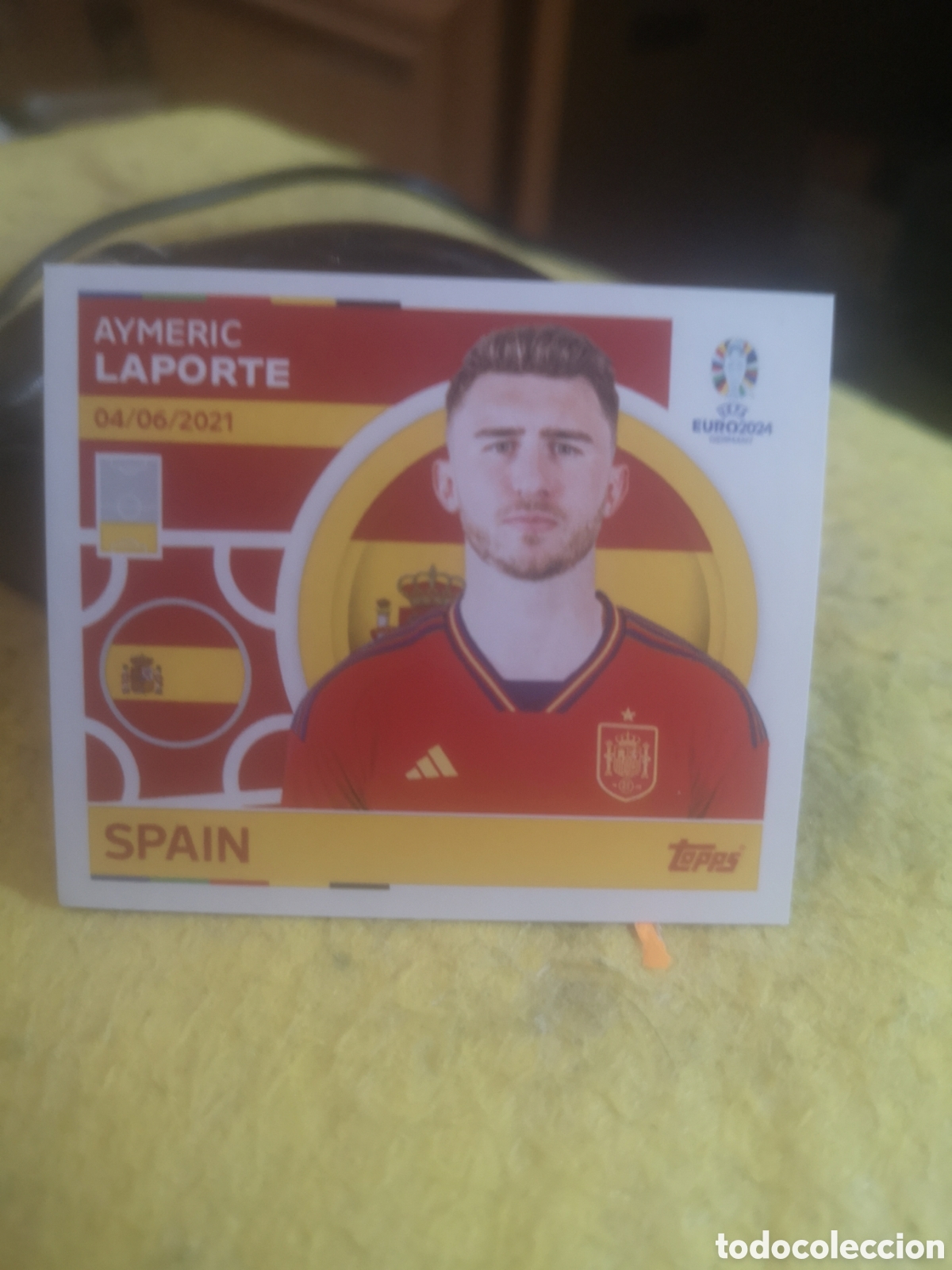 Cromos de F&uacute;tbol: STICKER TOPPS UEFA EURO 2024 GERMANY LAPORTE - ESP 10