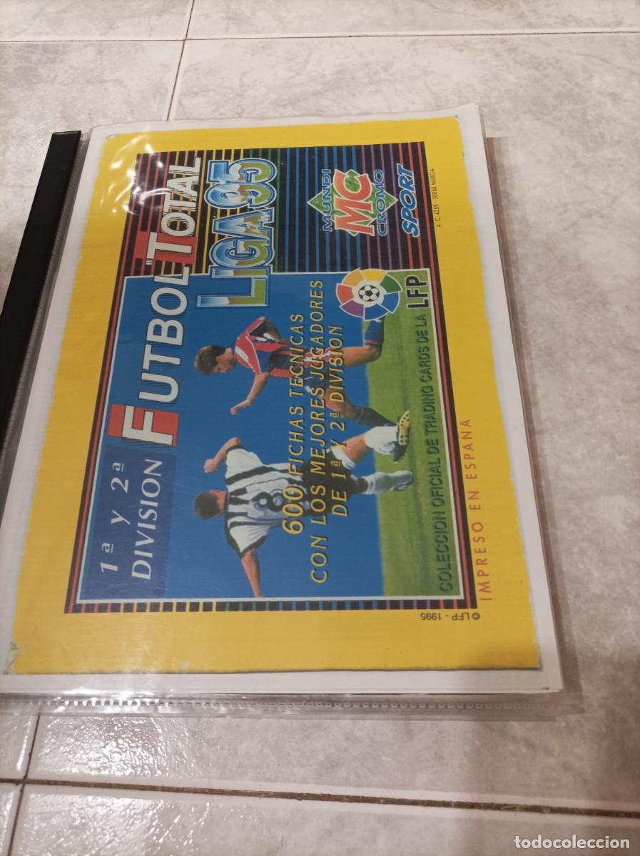 Cartes &agrave; collectionner de Football: Album futbol total liga 95-leer-