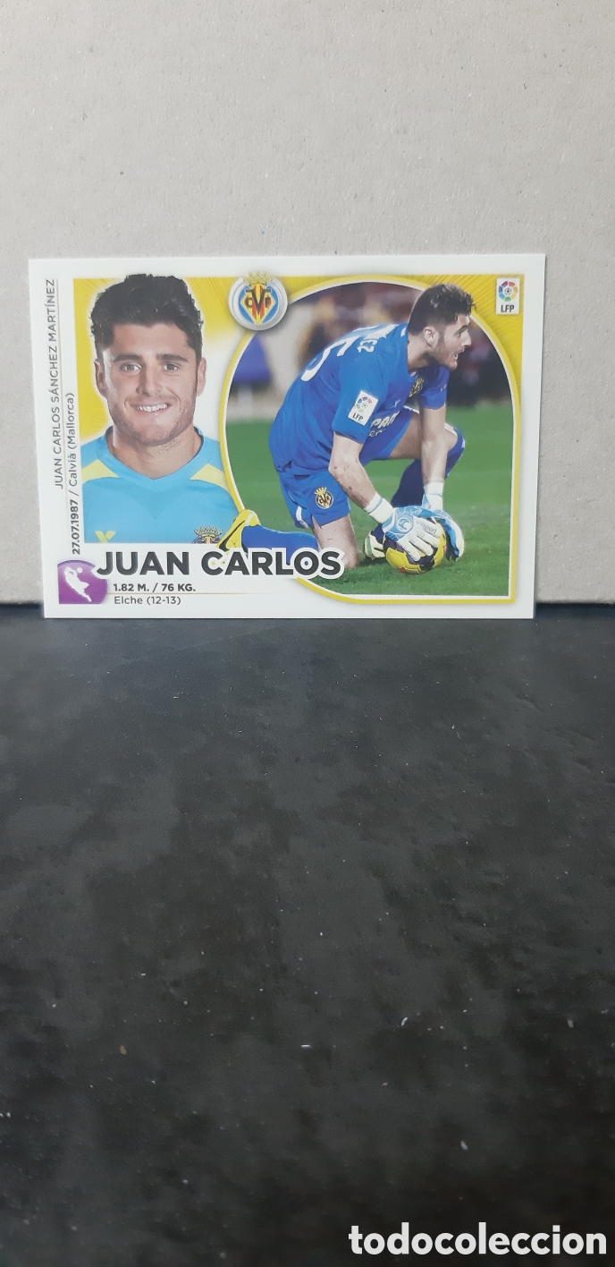 Cromos de Futebol: LIGA ESTE PANINI 2014 2015 VILLARREAL N&ordm;2 JUAN CARLOS &rdquo;NUEVO DE SOBRE&rdquo; FUTBOL LIGA 14 15