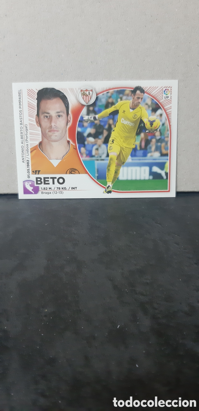 Figurine di Calcio: LIGA ESTE PANINI 2014 2015 SEVILLA N&ordm;1 BETO &rdquo;NUEVO DE SOBRE&rdquo; FUTBOL LIGA 14 15