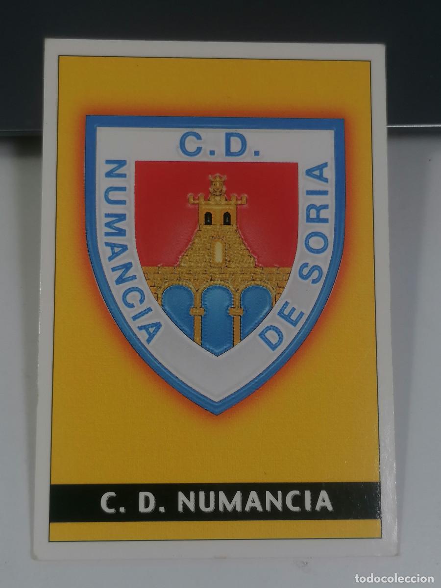 Figurine di Calcio: 425 ESCUDO PLANTILLA NUMANCIA 2&ordf; DIVISI&Oacute;N - CROMO F&Uacute;TBOL FICHAS LIGA 2001-2002 MUNDICROMO 01-02