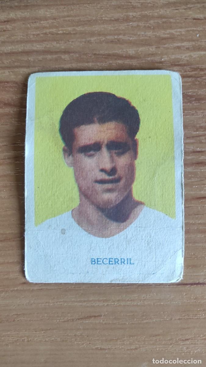 Cromos de f&uacute;tbol: Becerril. Real Madrid. Chocolates Torras - Foto 1