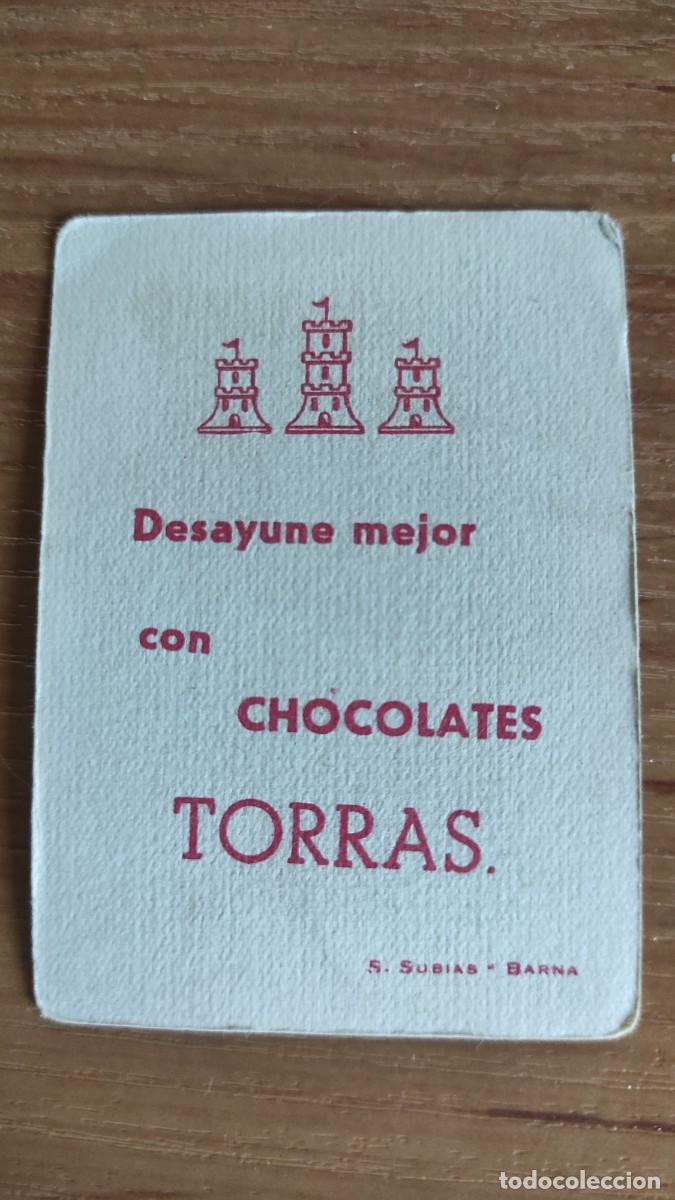 Cromos de f&uacute;tbol: Egea. Espa&ntilde;ol. Chocolates Torras - Foto 2