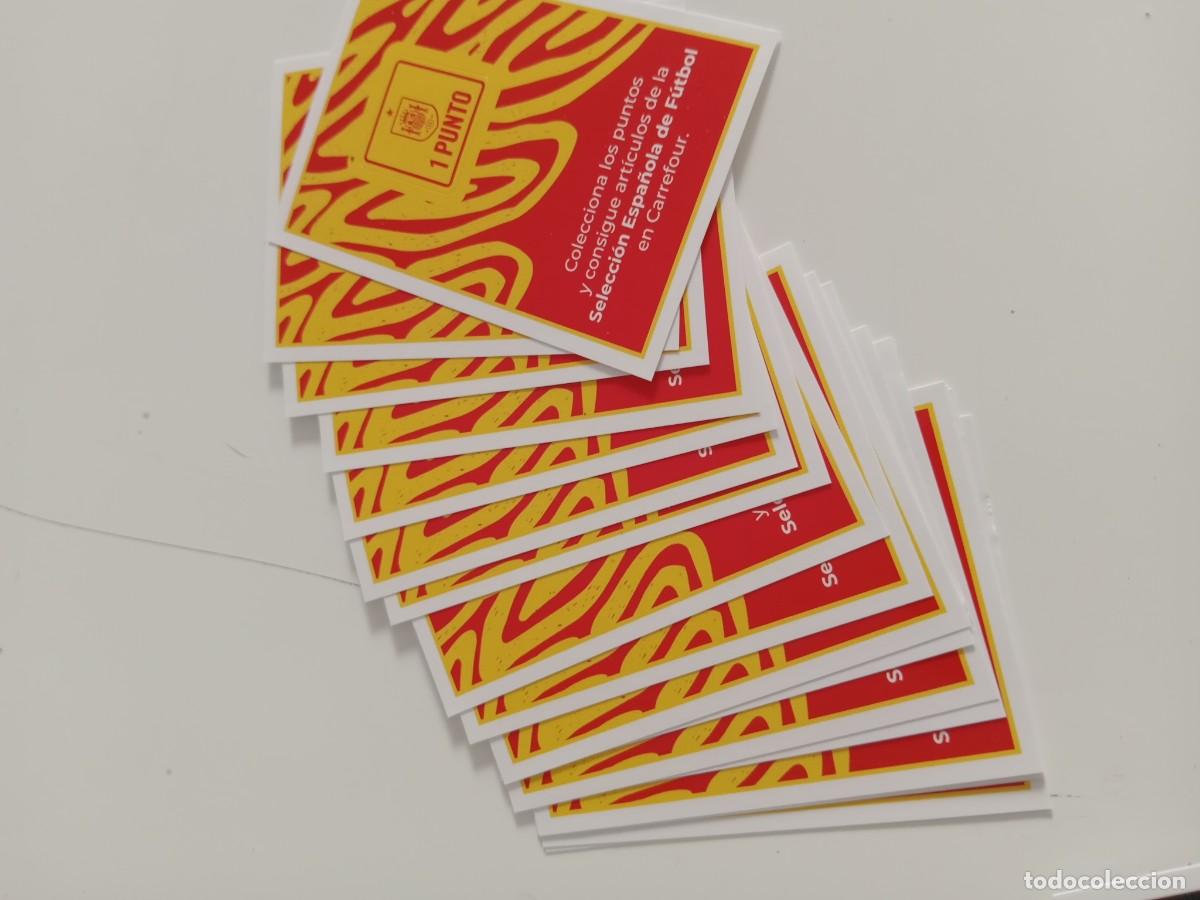 Fu&szlig;ball-Sticker: C-ALSE CROMO VAMOS SELECCION 2024 PANINI CARREFOUR LOTE DE 18 PUNTOS