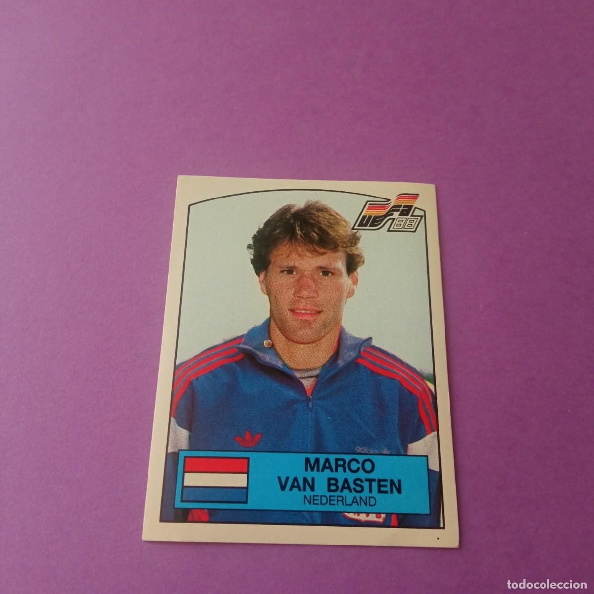Fu&szlig;ball-Sticker: 230 Marco Van Basten NETHERLANDS SIN PEGAR PANINI UEFA EURO ALEMANIA GERMANY 1988 88 NO LIGA ESTE