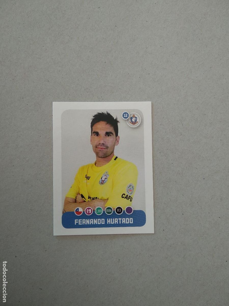 Fu&szlig;ball-Sticker: 64 FERNANDO HURTADO ANTOFAGASTA CROMO FUTBOL PANINI LIGA CHILE 2018 CAMPEONATO NACIONAL SCOTIABANK