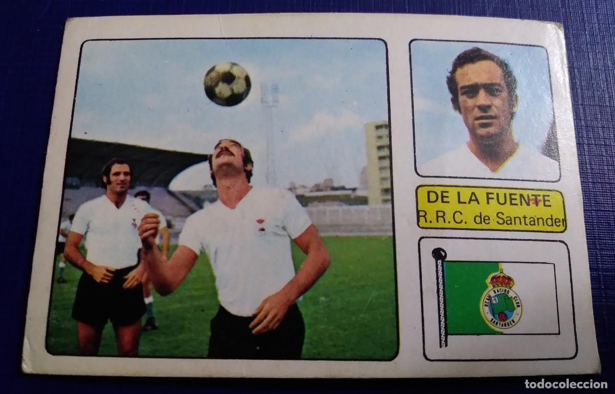 Cromos de Futebol: CROMO LA FUENTE - R. RANGING DE SANTANDER - 1973 / 1974 - SIN PEGAR