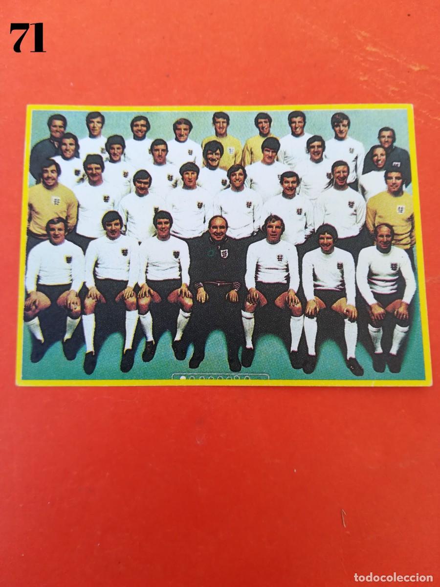 Cromos de F&uacute;tbol: Cromo n.71 f&uacute;tbol en acci&oacute;n - danone - 1982 - sin pegar