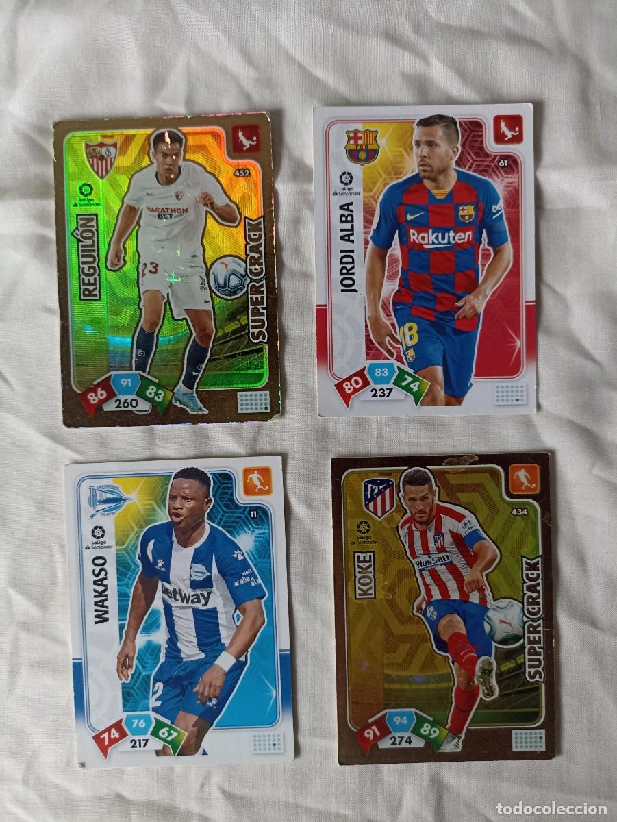 Cromos de F&uacute;tbol: Lote 4 cromos f&uacute;tbol Liga Santander 2019-2020 Adrenalyn XL (G)