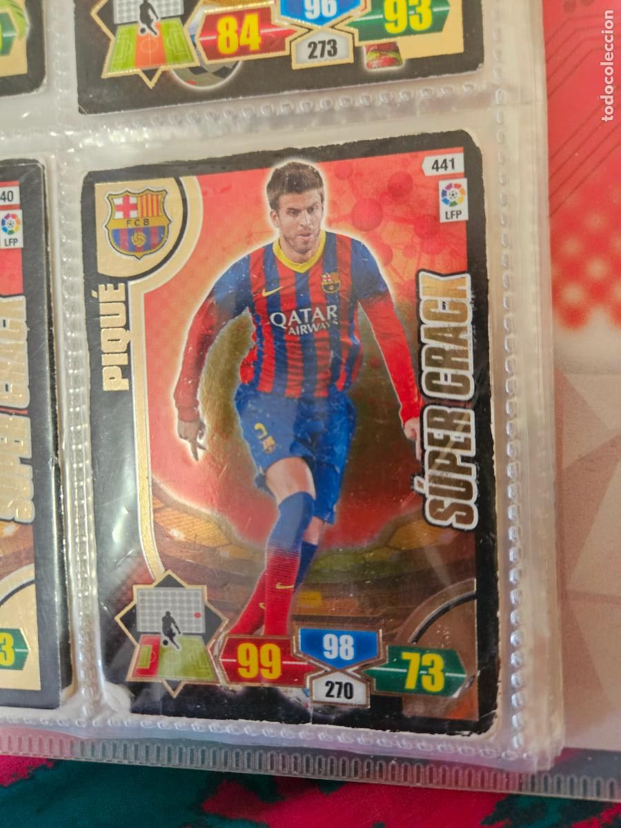 Football Stickers: 441 pedro barcelona super crack adrenalyn 2013 2014 13 14 trading card