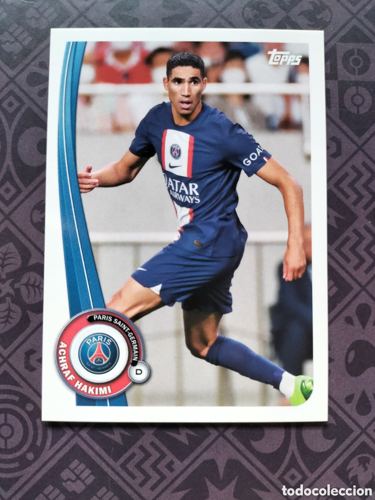 Cromos de f&uacute;tbol: ACHRAF HAKIMI SET PSG 2022-2023 - Foto 1