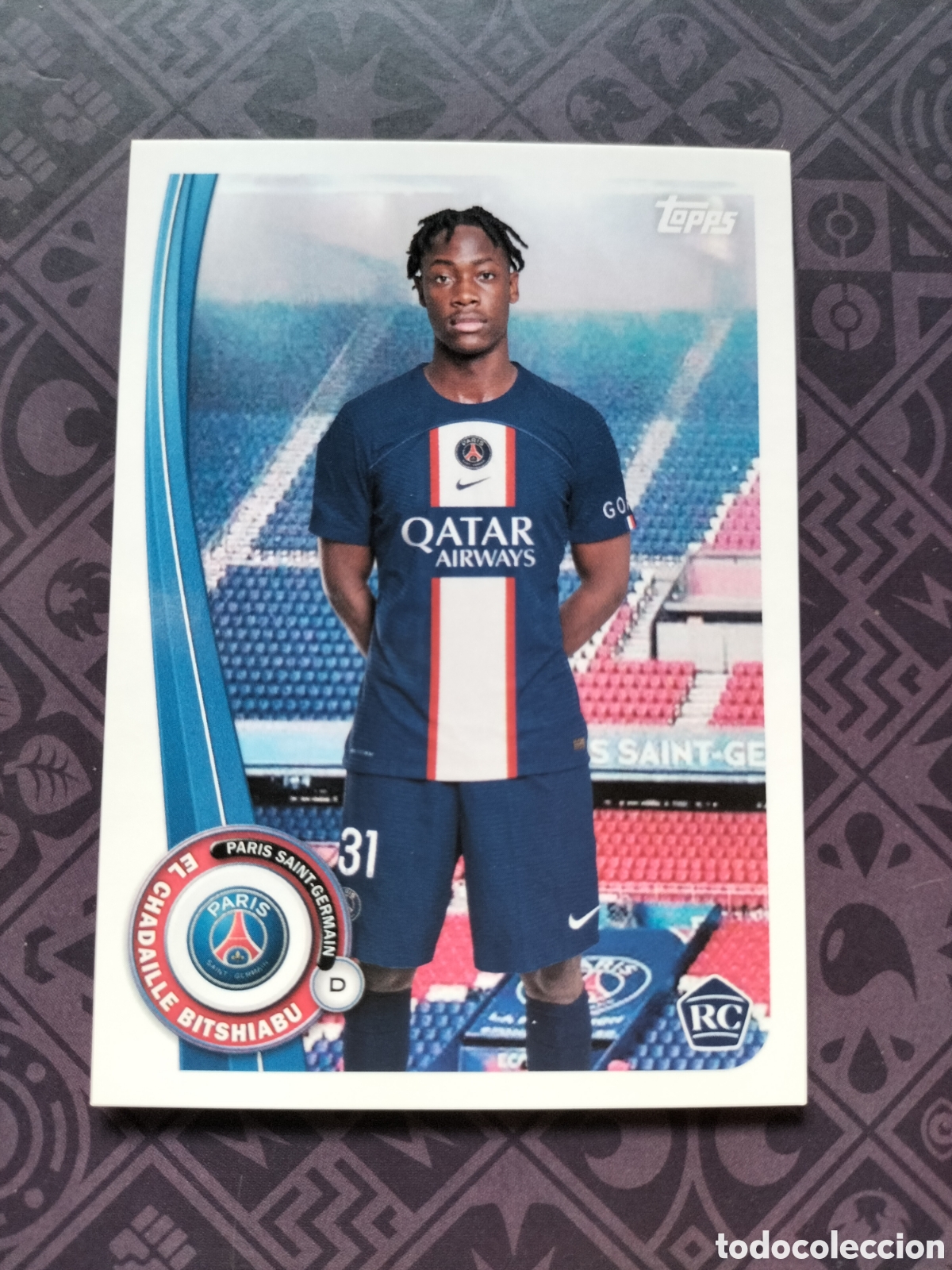 Cromos de f&uacute;tbol: BITSHIABU SET PSG 2022-2023 - Foto 1