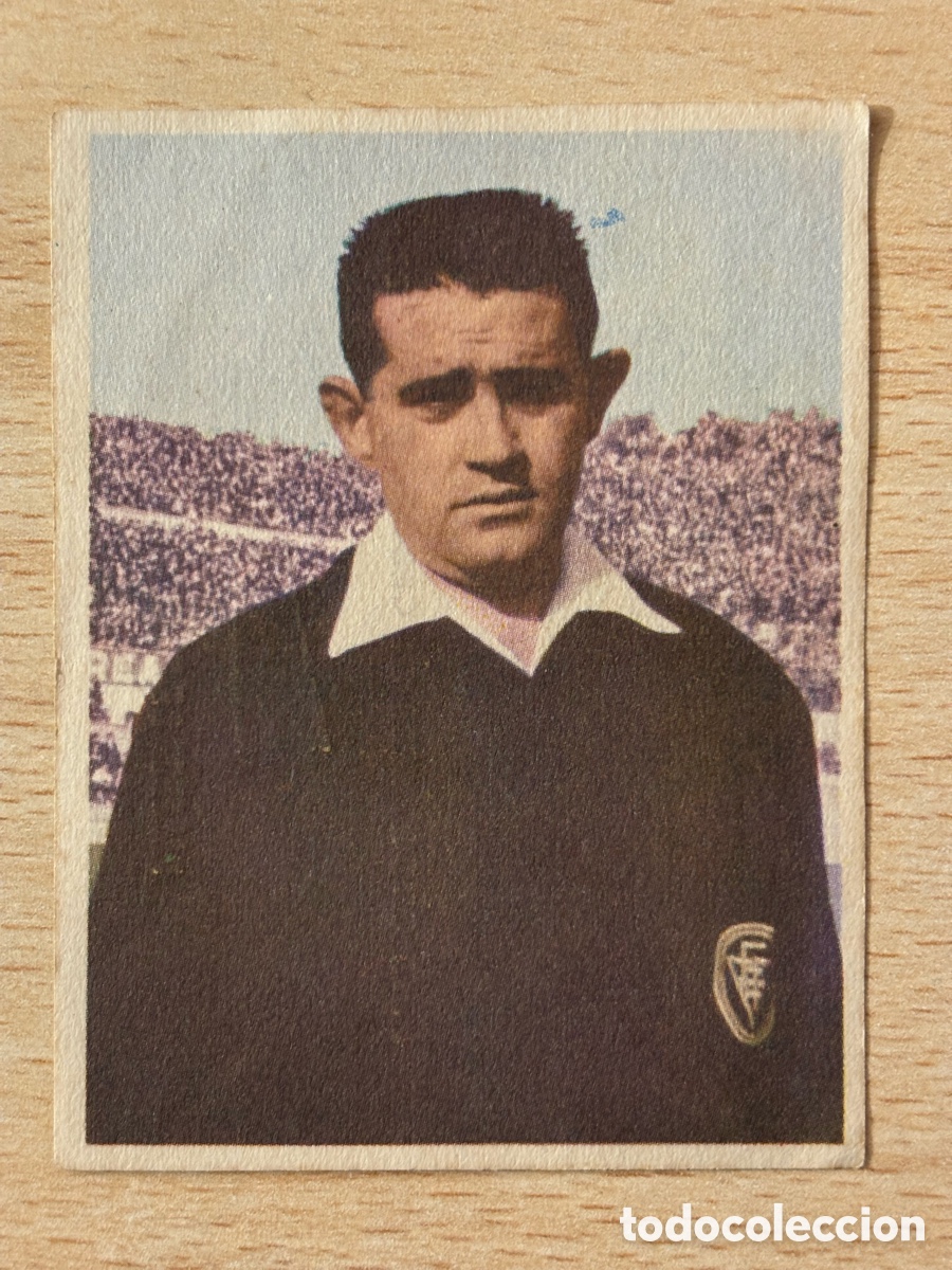 Fu&szlig;ball-Sticker: # 158 Zariquiegui &Aacute;rbitro Colegiado F&uacute;tbol y Ases en acci&oacute;n Ed. Triunfo 1959-60 sin pegar chocolate