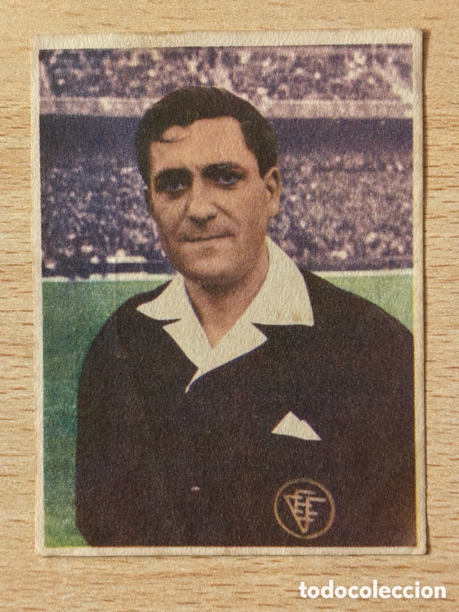 Fu&szlig;ball-Sticker: # 155 Mendivil &Aacute;rbitro Colegiado F&uacute;tbol y ases en acci&oacute;n Ed. Triunfo 1959-60 sin pegar chocolate